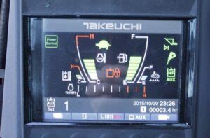 mini excavator lights|takeuchi skid steer warning lights.